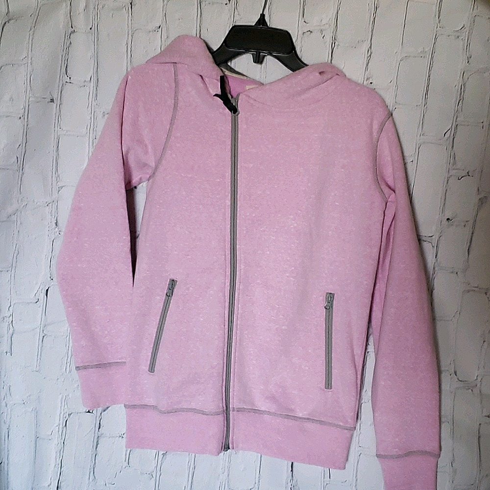 Diva Snow Gear Pink and Grey Hooded Sweatshirt